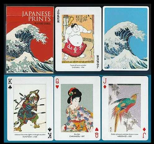 PIATNIK Žaidimo kortos „Japoniški motyvai“