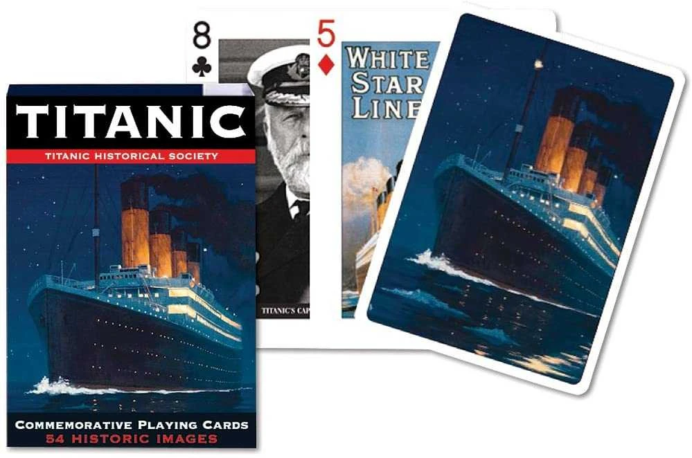 PIATNIK Žaidimo kortos „Titanic“