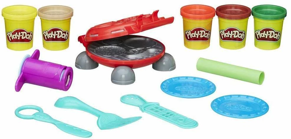 PLAY-DOH Plastilino rinkinys „Mėsainiai“
