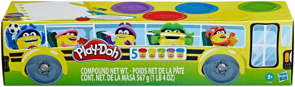 PLAY-DOH Plastilino rinkinys, 5 vnt.