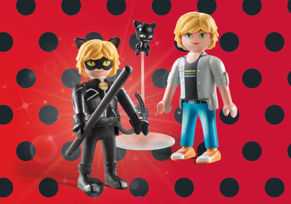PLAYMOBIL MIRACULOUS: Adrienas ir Cat Noir 71337