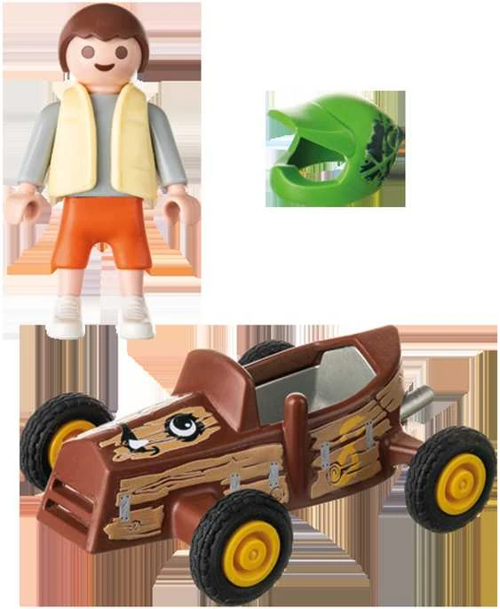 PLAYMOBIL SPECIAL PLUS Vaikas su lenktyniniu automobiliu 71480