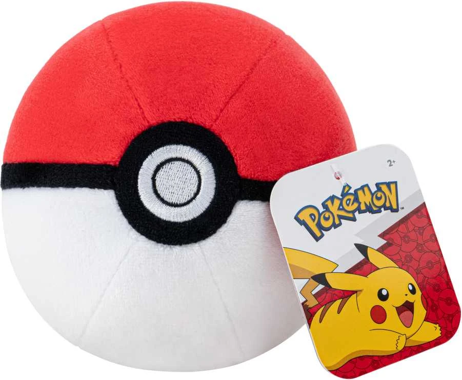 POKEMON pliušinis žaislas Poké Ball, 12 cm