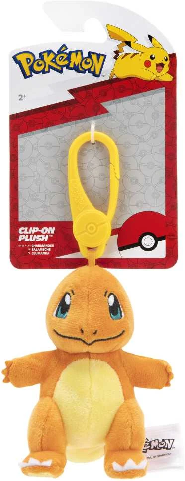 POKEMON Prisegamas pliušinis žaislas W8, 8 cm