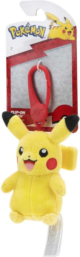 POKEMON Prisegamas pliušinis žaislas W8, 8 cm