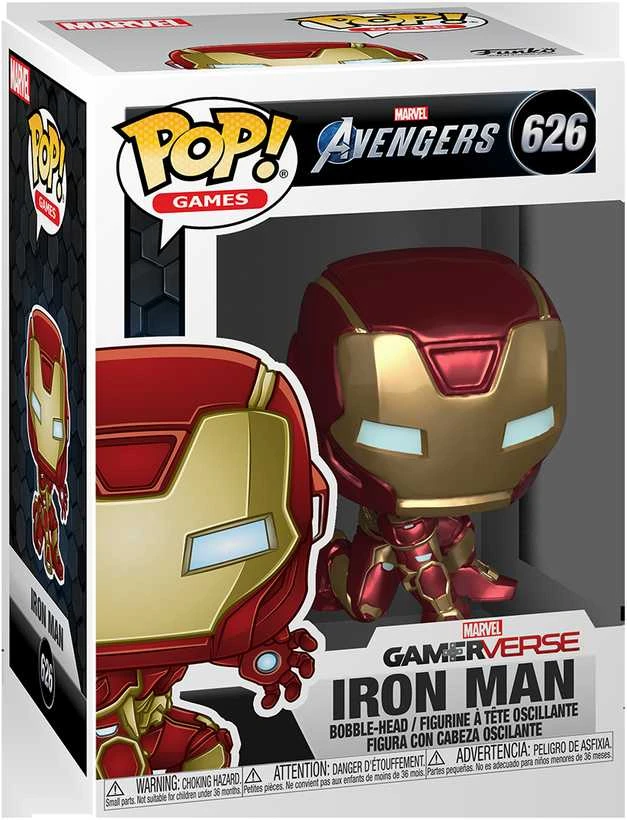 FUNKO POP! Vinilinė figūrėlė MARVEL: Geležinis žmogus (Stark Tech kostiumas), 9,5 cm