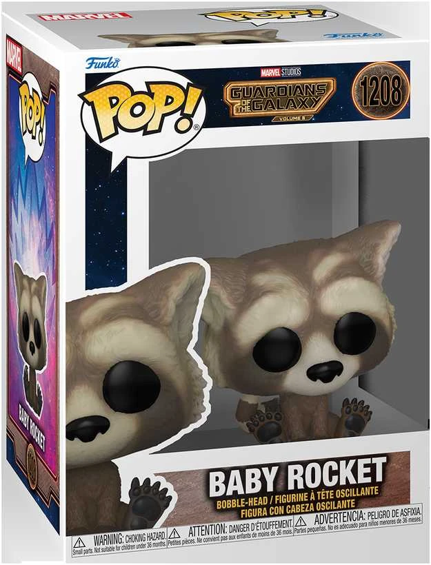 FUNKO POP! Vinilinė figūrėlė: Guardians of The Galaxy 3 - Baby Rocket