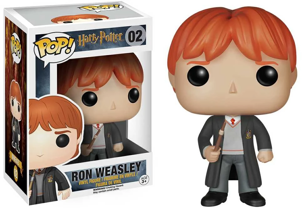 FUNKO POP! Vinilinė figūrėlė: Harry Potter - Ron Weasley, 9,5 cm