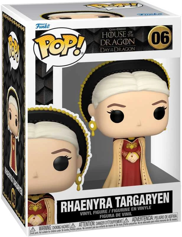 FUNKO POP! Vinilinė figūrėlė: House of The Dragon - Rhaenyra Targaryen, 10,5 cm