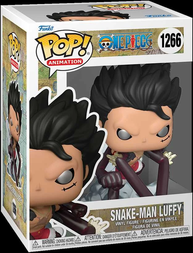 FUNKO POP! Vinilinė figūrėlė: One Piece - Snake-Man Luffy, 13 cm