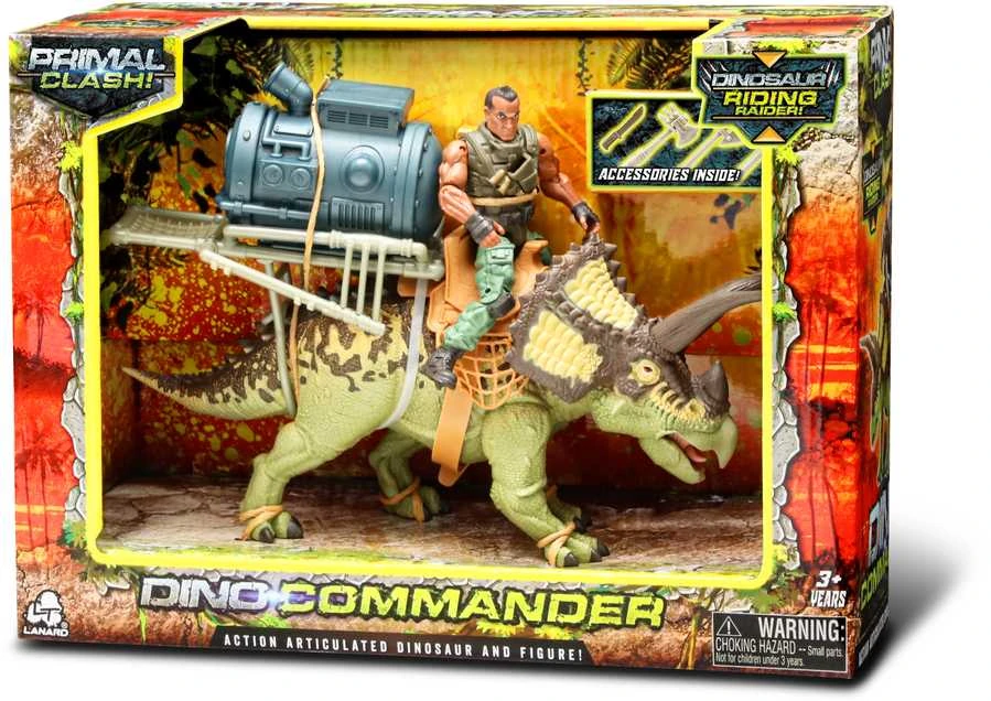 LANARD PRIMAL CLASH Kovotojas su dinozauru