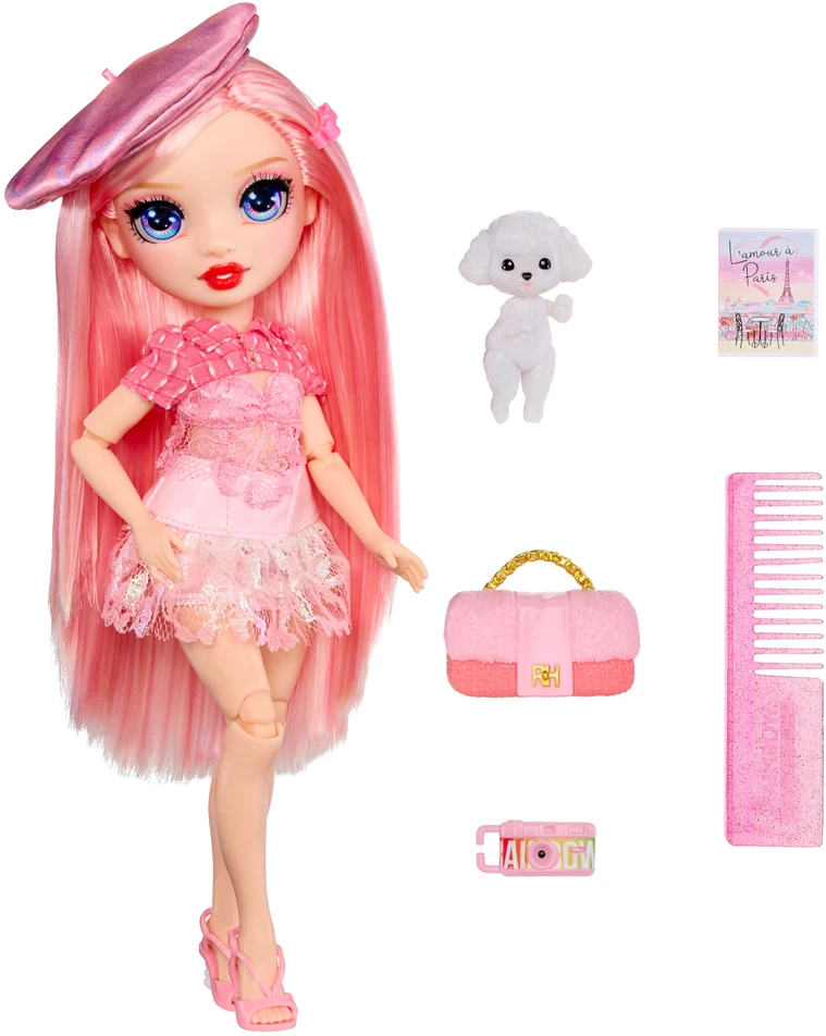 MGA RAINBOW HIGH Lėlė „Pretty in Paris“, 28 cm