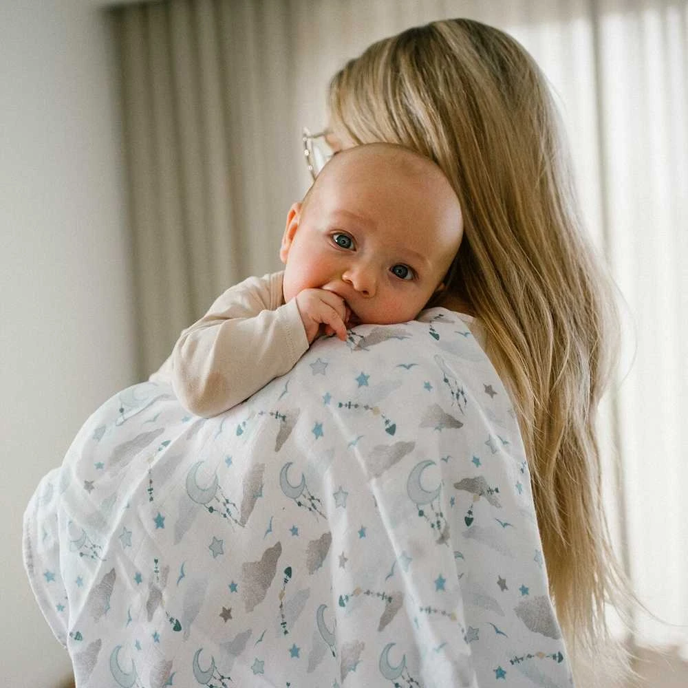 Baby Ono BabyOno vystyklai bambukiniai 3 vnt mėlyni 397/12