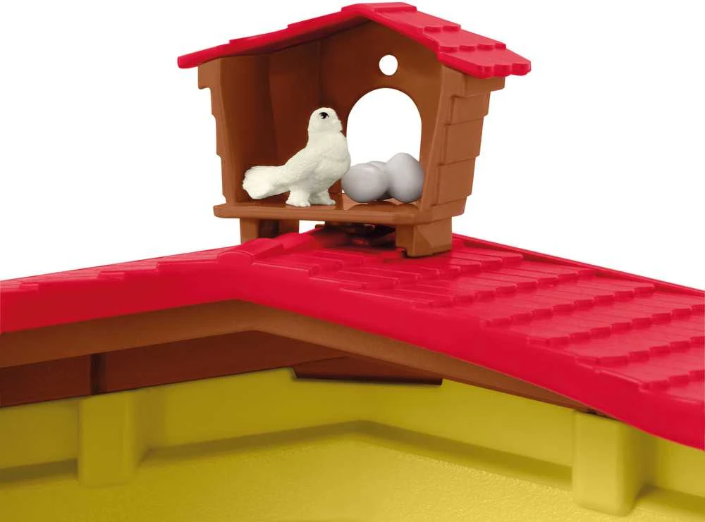 SCHLEICH FARM WORLD Didelis tvartas su gyvūnais ir priedais