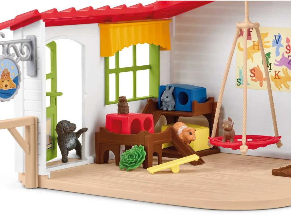 SCHLEICH FARM WORLD Gyvūnų viešbutis