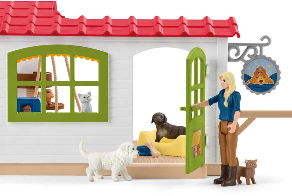 SCHLEICH FARM WORLD Gyvūnų viešbutis