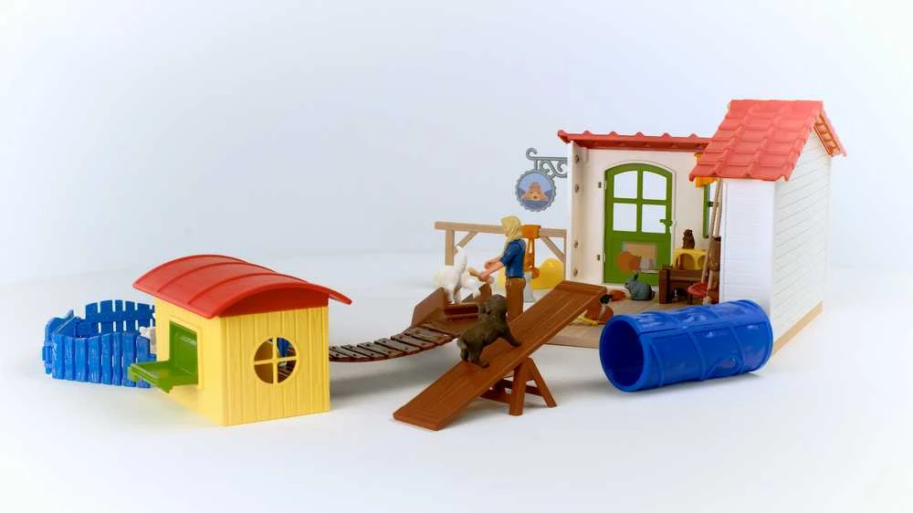 SCHLEICH FARM WORLD Gyvūnų viešbutis