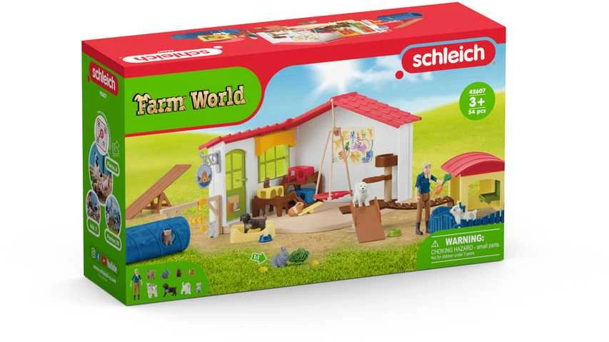 SCHLEICH FARM WORLD Gyvūnų viešbutis