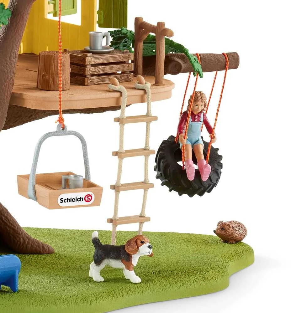 SCHLEICH „Naminiai gyvūnai“ Rinkinys - Namelis Medyje