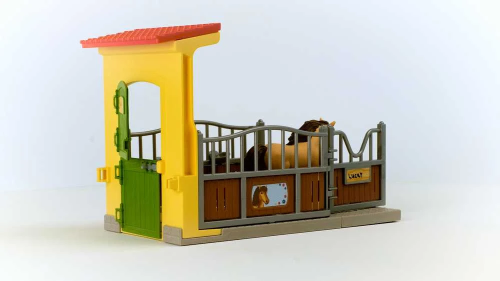 SCHLEICH FARM WORLD Ponių dėžutė su Islandijos puskraujų veislės žirgu