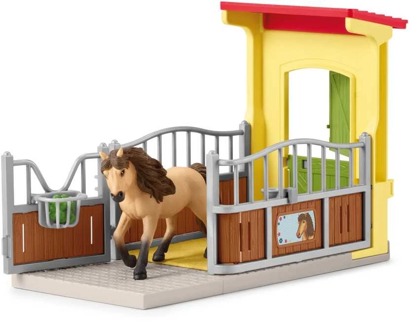 SCHLEICH FARM WORLD Ponių dėžutė su Islandijos puskraujų veislės žirgu