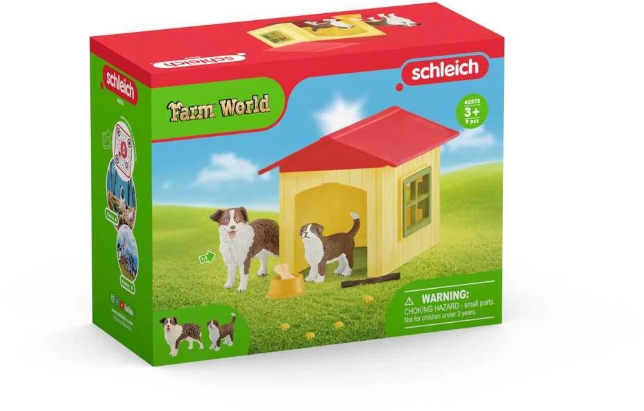 SCHLEICH FARM WORLD figūrėlė - Šuns būda