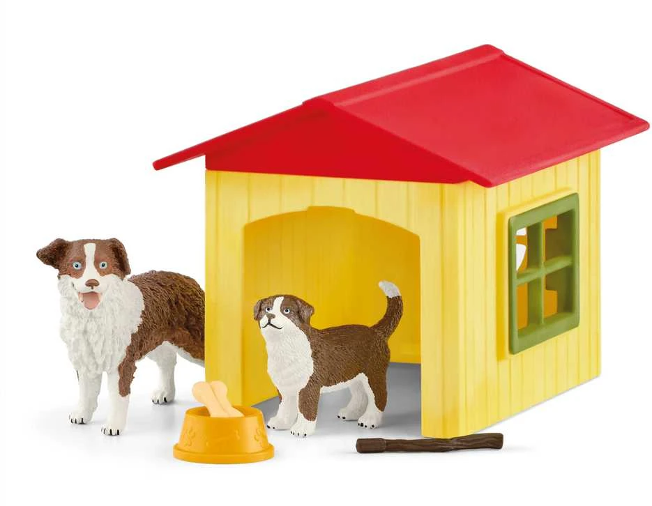 SCHLEICH FARM WORLD figūrėlė - Šuns būda