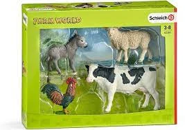 SCHLEICH FARM WORLD Ūkio Gyvūnų Rinkinys