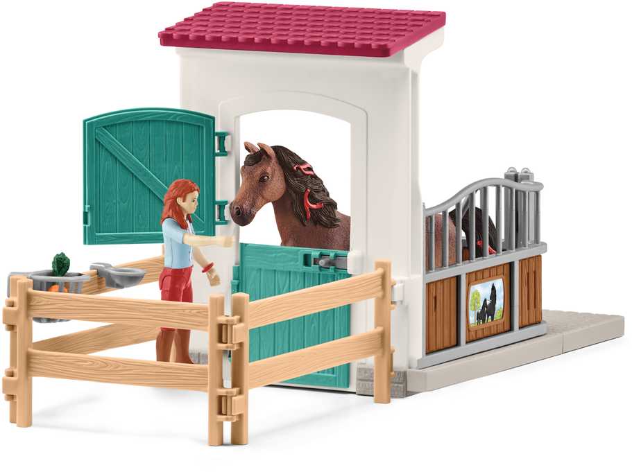 SCHLEICH HORSE CLUB Rinkinys Lisa ir Cayenne