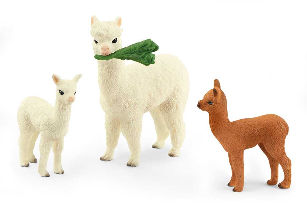 SCHLEICH „Wild Life“ rinkinys Alpakų šeima