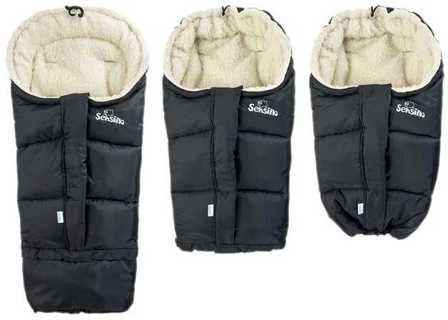 Sensillo vokelis vežimėliui, vilnonis, 3in1, 100-80×45, pilkas, 8477