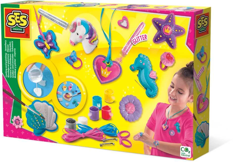Ses Creative SES Kūrybinis rinkinys „Gipsiniai papuošalai“