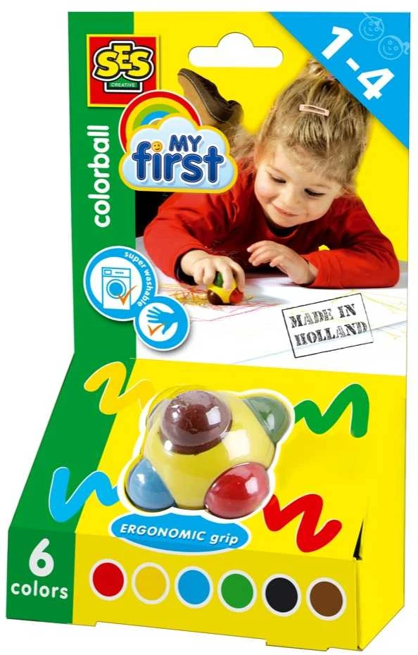 SES Spalvinamas kamuolys