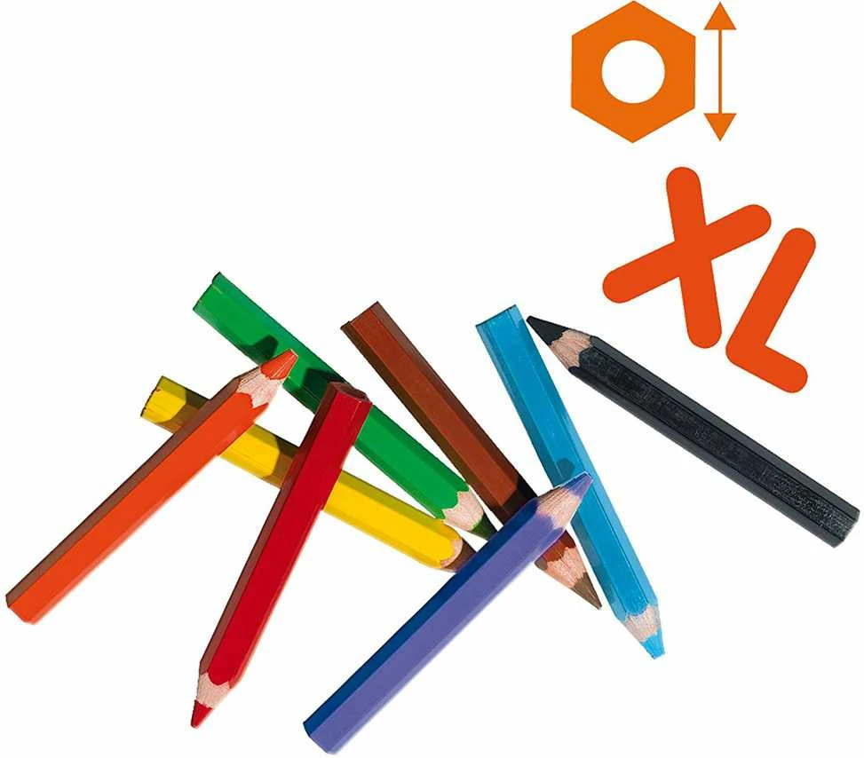 SES XL dydžio pieštukai