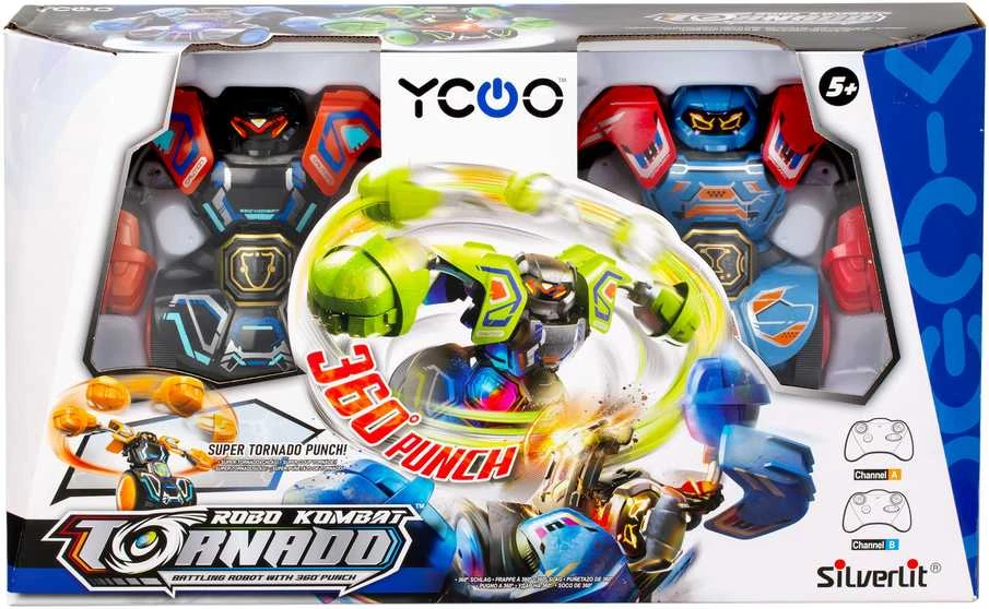 SILVERLIT Rinkinys „Robo Kombat spin battle B“