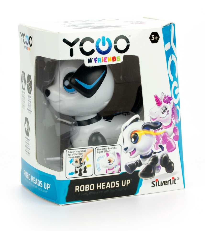 SILVERLIT YCOO Robotukas ROBOHEAD, 12 cm