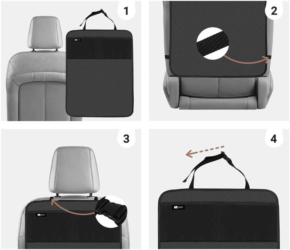 Enimo SIPO apsauga auto sėdynėms SCA-05