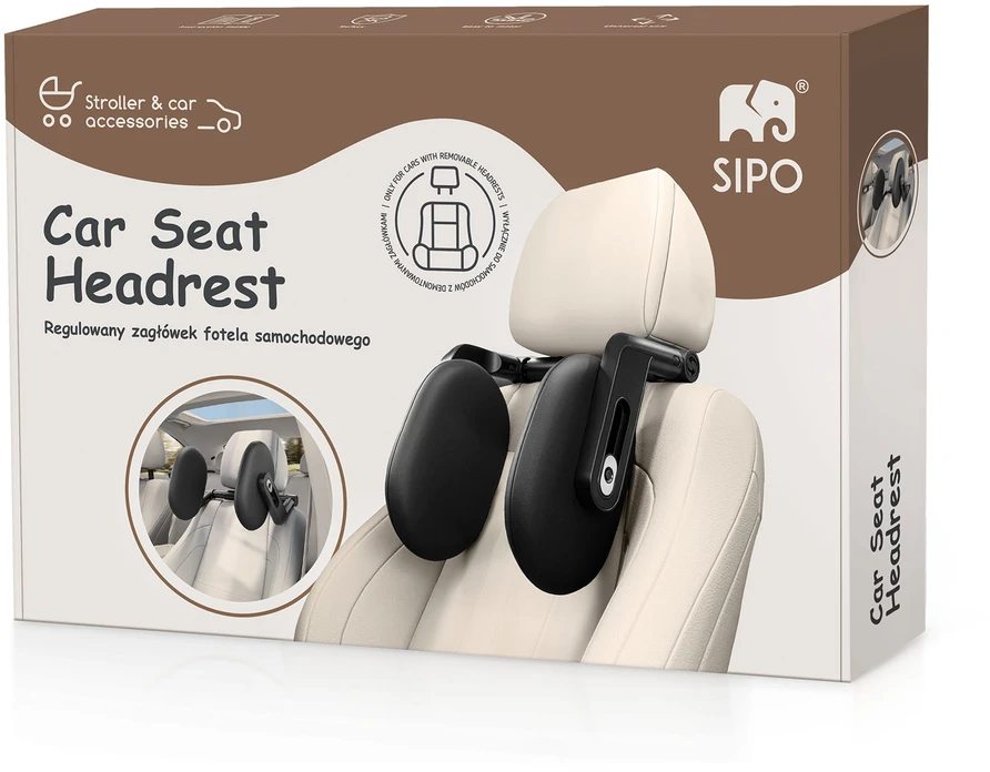 SIPO reguliuojama automobilio galvos atrama SCA-40CH SCA-40CH