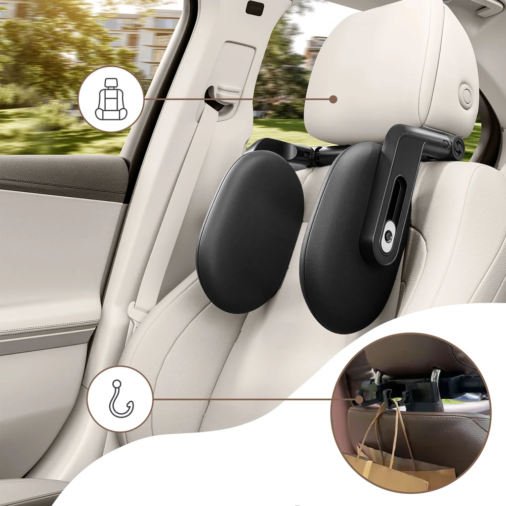 SIPO reguliuojama automobilio galvos atrama SCA-40CH SCA-40CH