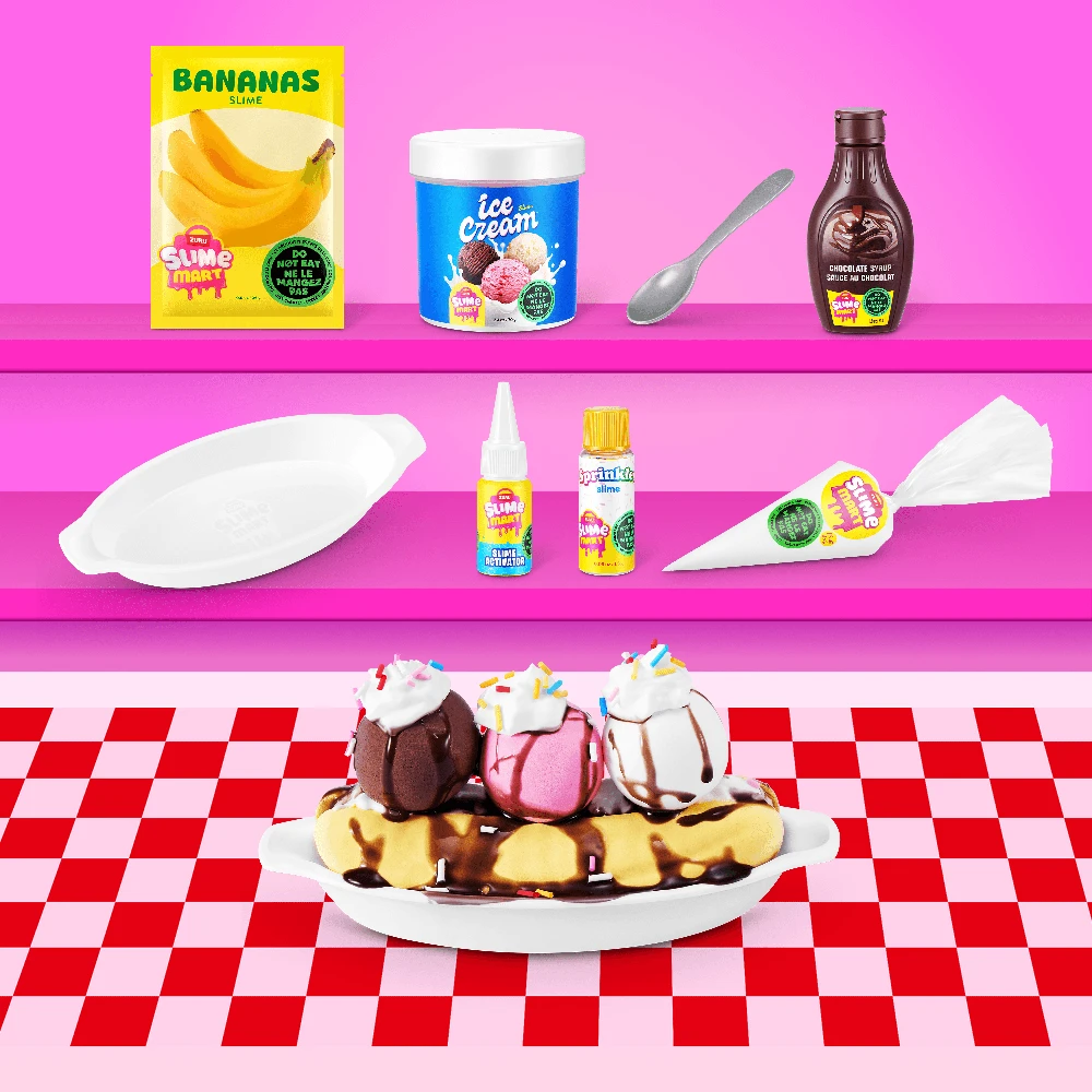 SLIME MART SLIME gaminimo rinkinys „Shopping Cart"