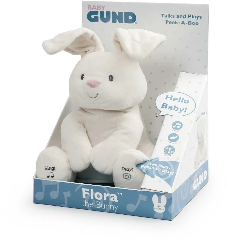 SM GUND GUND Pliušinė triušytė Flora, 30 cm