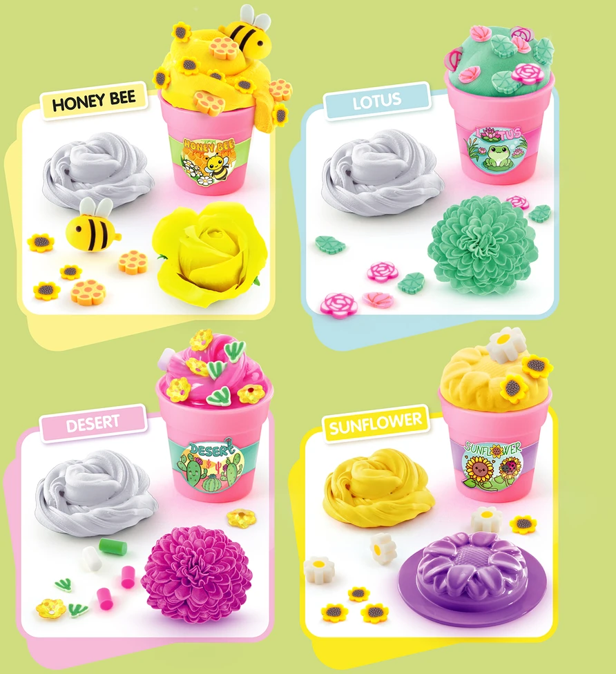 SO SLIME Rinkinys „Gėlių parduotuvė“