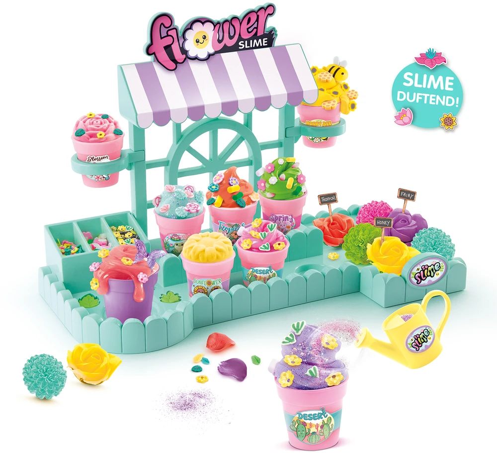 SO SLIME Rinkinys „Gėlių parduotuvė“