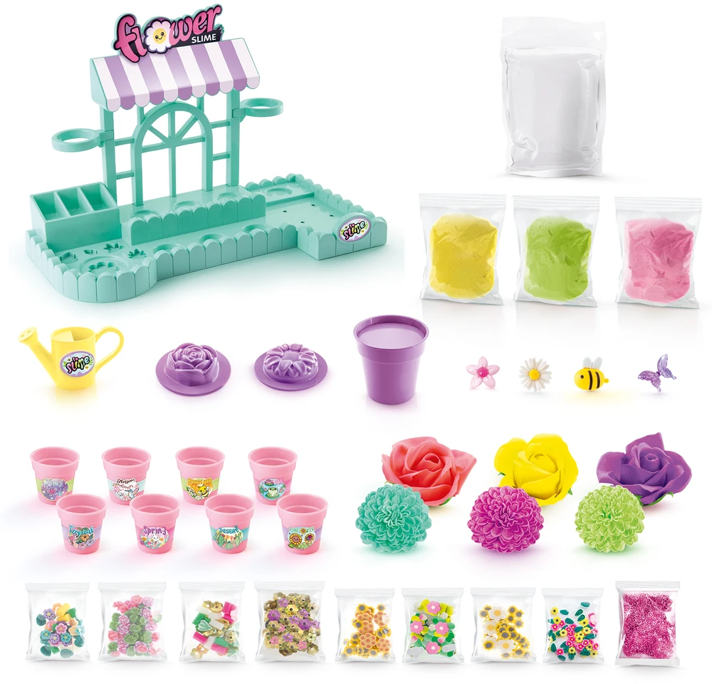 SO SLIME Rinkinys „Gėlių parduotuvė“