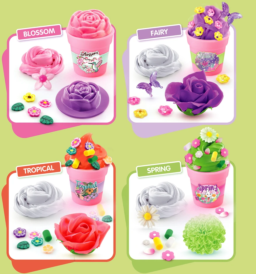 SO SLIME Rinkinys „Gėlių parduotuvė“