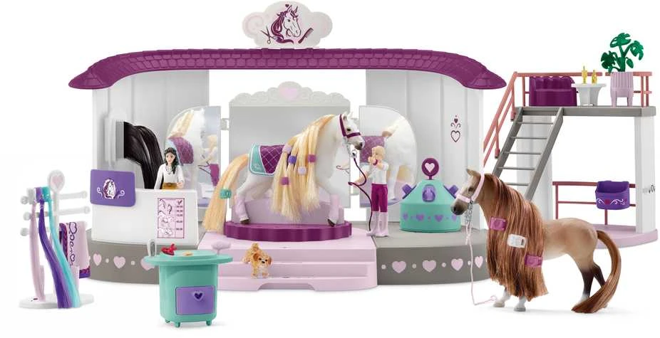 SCHLEICH SOFIA´S BEAUTIES Žirgų grožio salonas