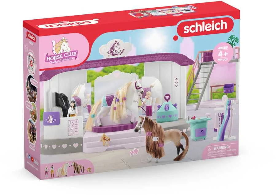 SCHLEICH SOFIA´S BEAUTIES Žirgų grožio salonas