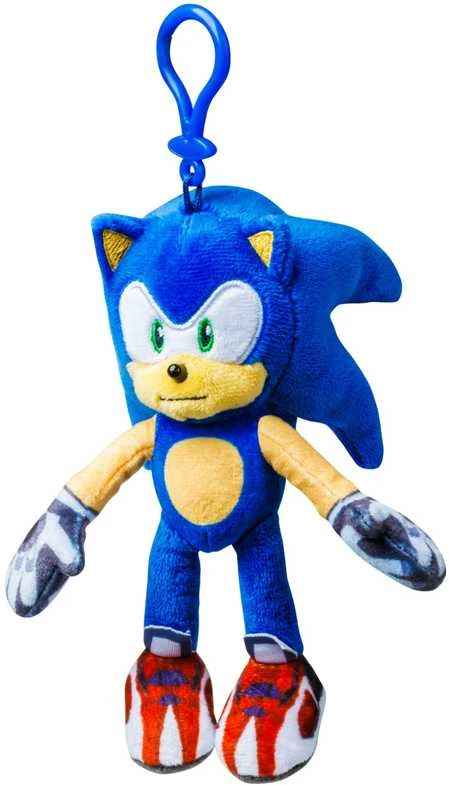 SONIC Prisegamas pliušinis herojus, 15 cm