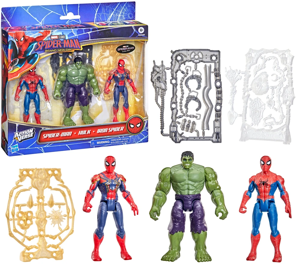 SPIDER-MAN BRAND NEW DAY Figūrėlių rinkinys, 11,5 cm