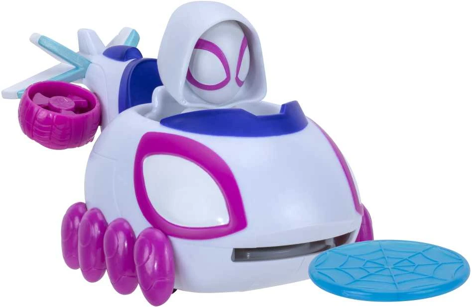 Jazwares SPIDER-MAN SPIDEY AND HIS AMAZING FRIENDS Mašinėlė „Disc Dashers“
